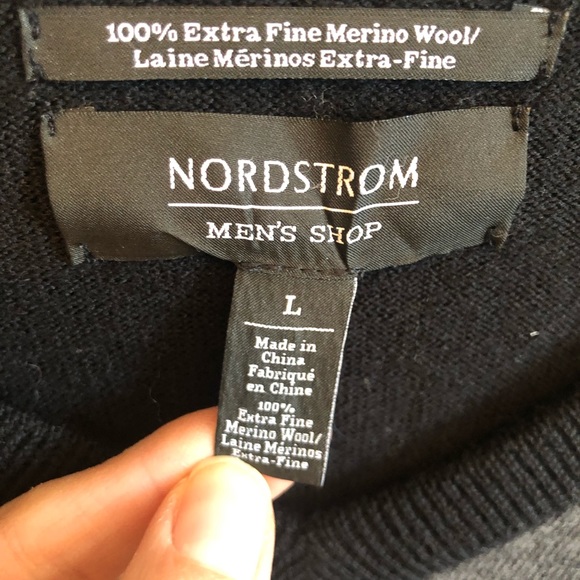 Nordstrom Brand Argyle Sweater - Picture 2 of 3
